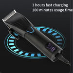 メンズ電動ヘアカットツールセット彫刻用電動クリッパー、LM-2027 2イン1（ブラック）、LM-2027 2イン1（ゴールド）