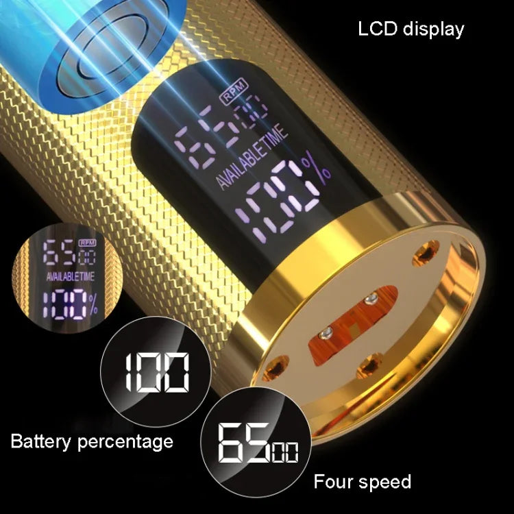 メンズ電動ヘアカットツールセット彫刻用電動クリッパー、LM-2027 2イン1（ブラック）、LM-2027 2イン1（ゴールド）