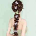 動くシミュレーションバタフライヘアピン シンプル前髪クリップ ヘアアクセサリー