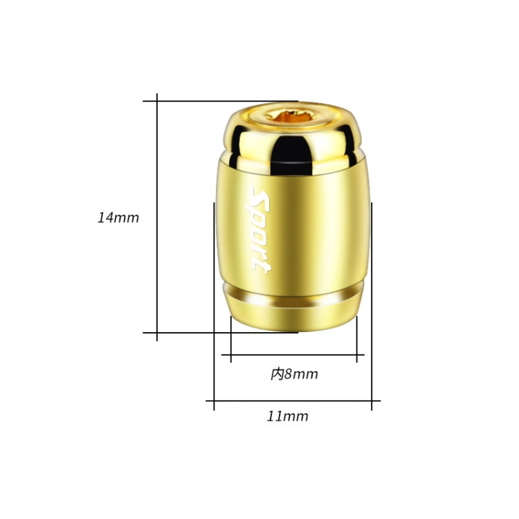 Automobile Valve Core Cap Tire Anti-deflation Valve Decoration