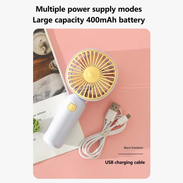 ハンドヘルドUSB充電式ポータブルデスクトップ小型電気ファン