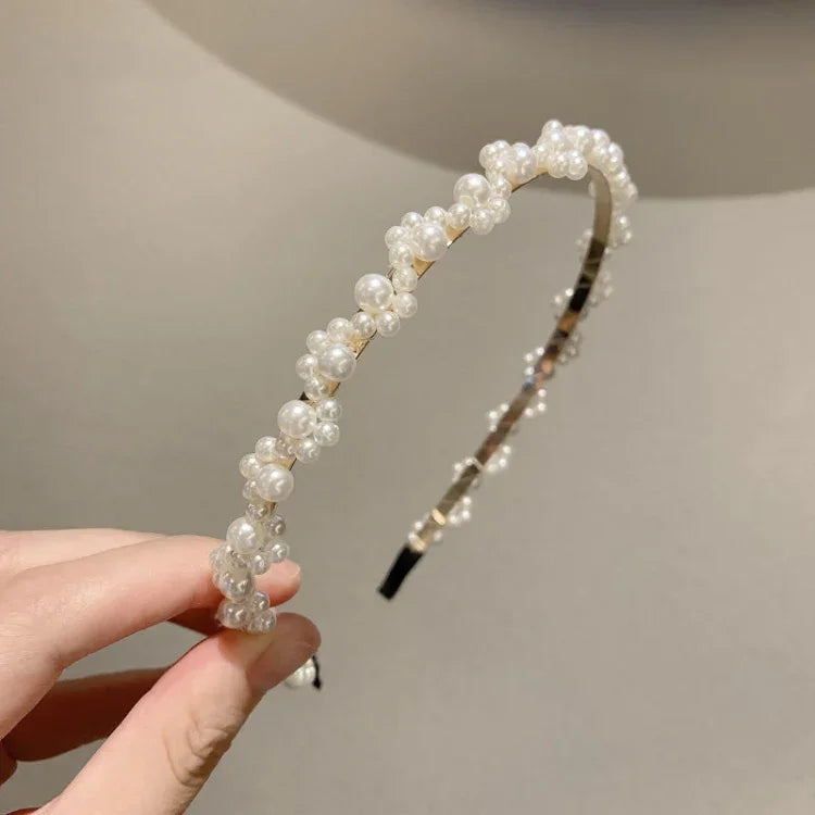 スイートパールヘッドバンド レトロ万能ヘアアクセサリー 1A、2B、3C、4、5、6、7、8、9、10、11、12、13、14、15、16、17、18、19、20