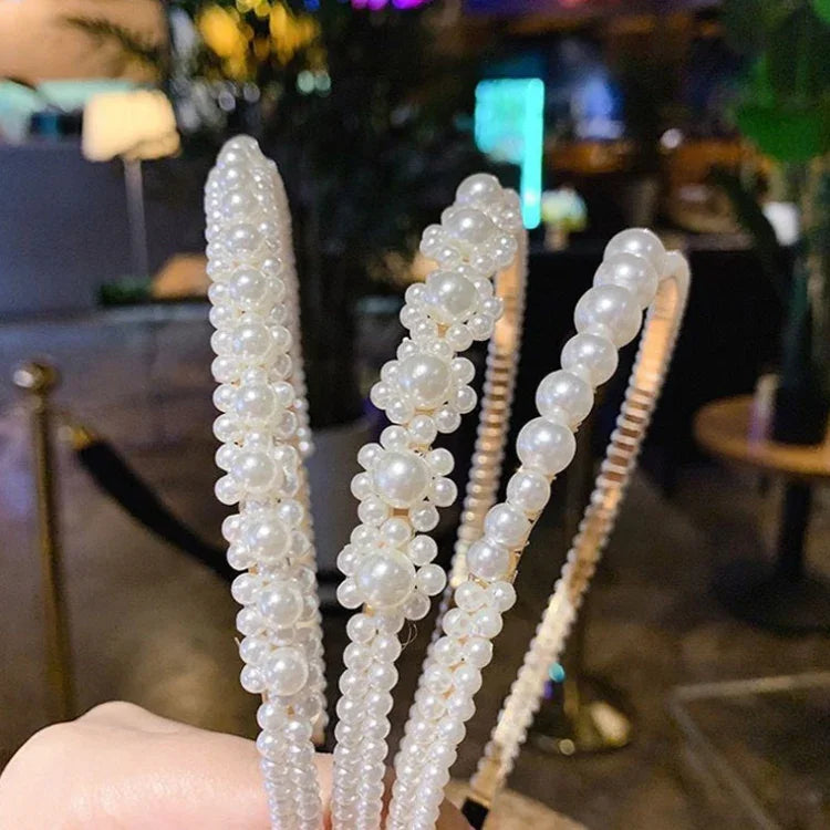 スイートパールヘッドバンド レトロ万能ヘアアクセサリー 1A、2B、3C、4、5、6、7、8、9、10、11、12、13、14、15、16、17、18、19、20