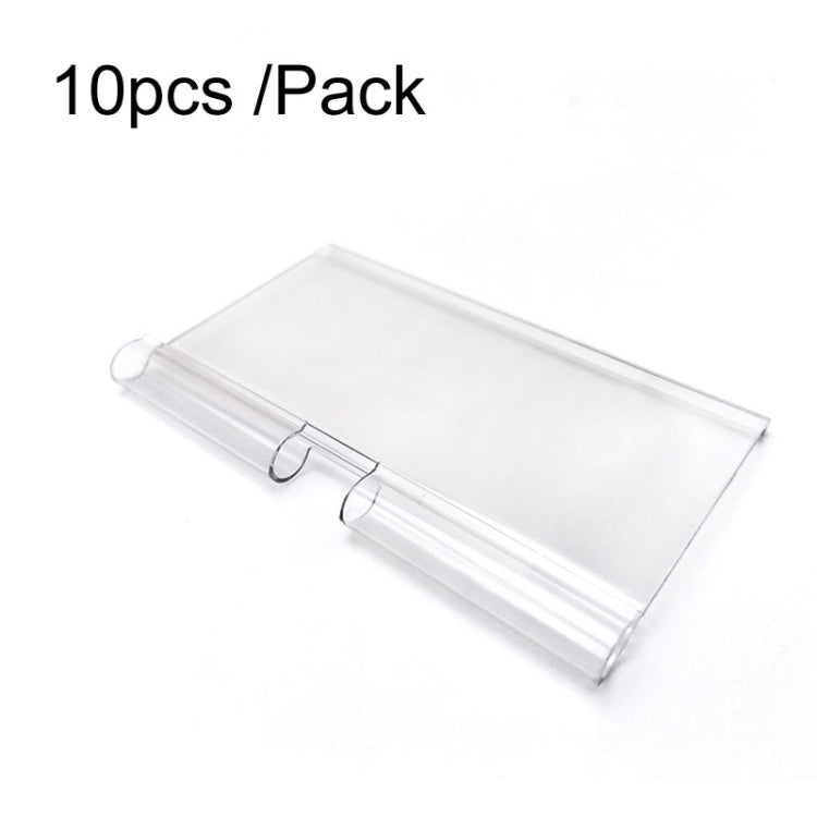 10個入り/パック ラベルストリップ スーパーのディスプレイ価格表示 40 x 60mm、40 x 80mm、40 x 100mm