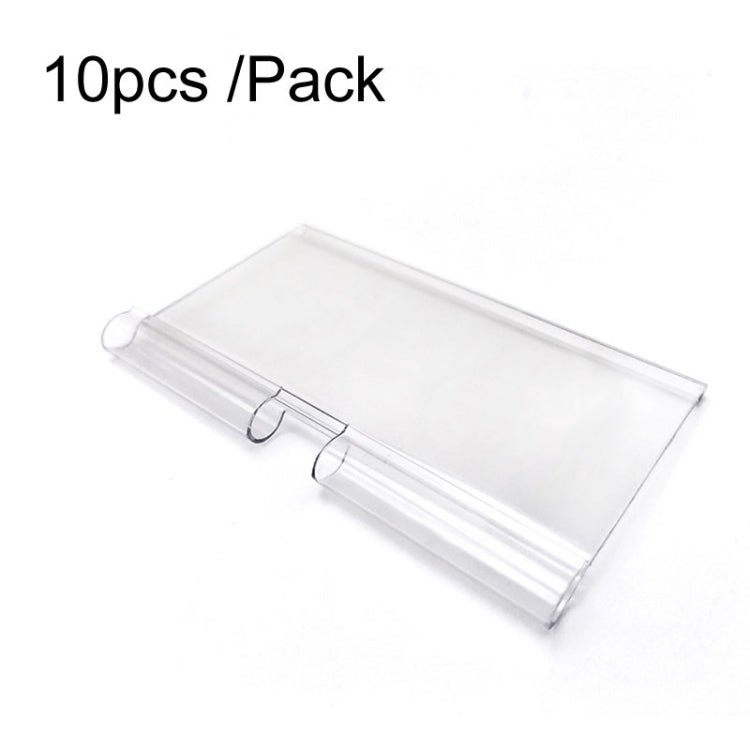 10個入り/パック ラベルストリップ スーパーのディスプレイ価格表示 40 x 60mm、40 x 80mm、40 x 100mm
