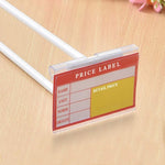 10個入り/パック ラベルストリップ スーパーのディスプレイ価格表示 40 x 60mm、40 x 80mm、40 x 100mm