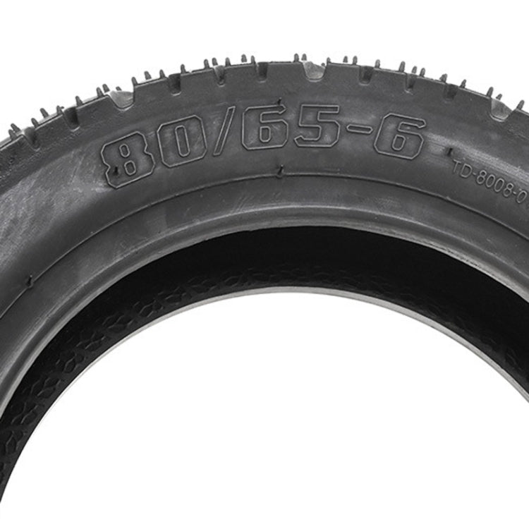 KUGOO M4 TUOVT 80/65-6.5 10インチ電動スケートボード用真空防爆外側タイヤ、高速道路用タイヤ、オフロード用タイヤ