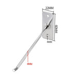 10個入り 4mm厚 ネイルウォールディスプレイ ジュエリーフック 単線フック 5cm、10cm、15cm、20cm、25cm