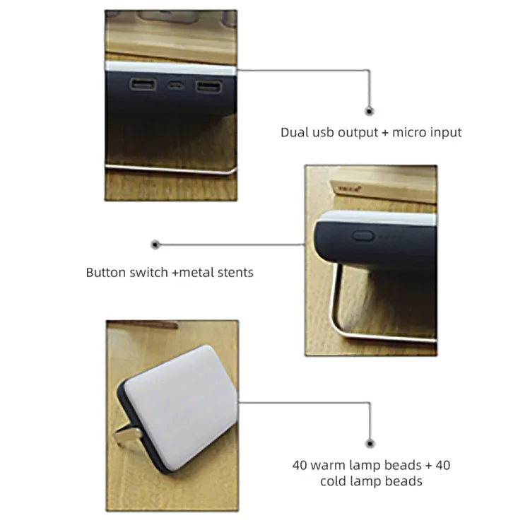 屋外キャンプ用LEDライト 防水 USB充電式照明 YL205
