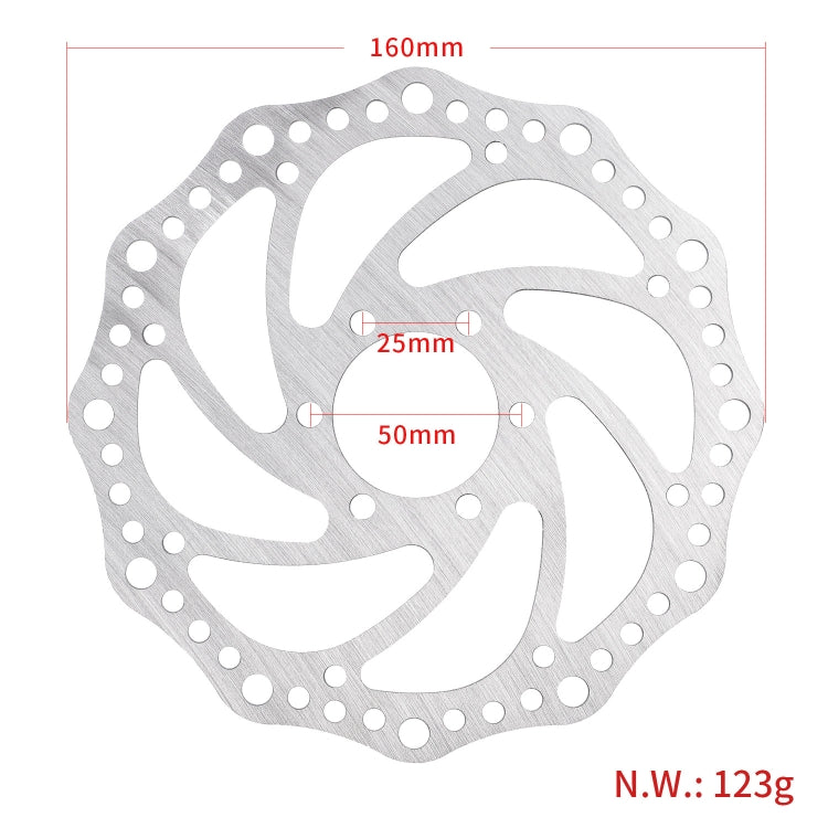 Dualtron Thunder Ultra 電動スクーター用 160mm 6穴ディスクブレーキ