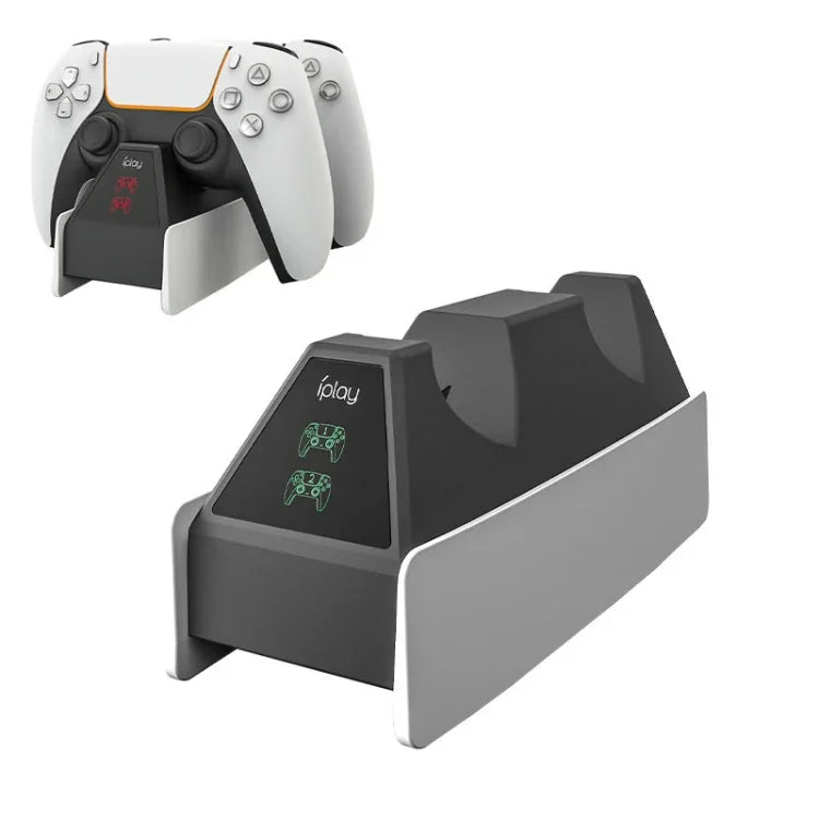 iplay HBP-260 PS5用ハンドル充電スタンド 電動ゲームハンドル高速充電スタンド、HBP-260