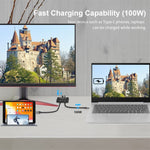 8K30 Type-C / USB-C 双方向スイッチ 10Gbps HDスプリッター KC-C201 C201単体