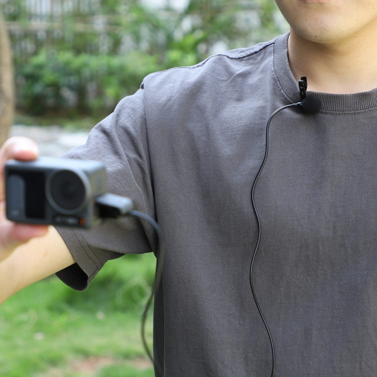 Sunnylife MC490 カラー マイクロフォン モーションカメラ録画用、DJI Action3/2用、Insta360 ONE RS用、Insta360 ONE X2/X3/1インチ 360エディション用