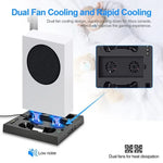 Iplay Xbox Series S用ホスト冷却ブラケットハンドル充電ベース