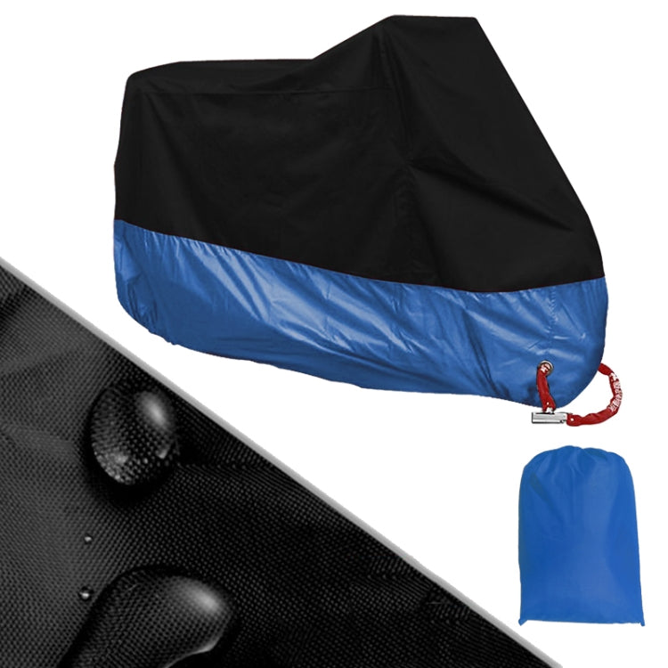 190T Motorcycle Rain Covers Dustproof Rain UV Resistant Dust Prevention Covers, M, L, XL, XXL, XXXL, XXXXL