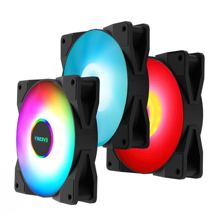 EVESKY 水冷CPUファン RGBファン 液体ヒートシンク一体型ラジエーター 120mm カラフル 120mm RGB 240mm 360mm