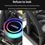 EVESKY 水冷CPUファン RGBファン 液体ヒートシンク一体型ラジエーター 120mm カラフル 120mm RGB 240mm 360mm