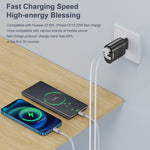 65W GaN モバイルフォン充電器 PD急速充電 コンピューターアダプター ブラック EUプラグ、ブラック UKプラグ、ブラック USプラグ、ブラック AUプラグ、ブラック KRプラグ、ホワイト EUプラグ、ホワイト UKプラグ、ホワイト USプラグ、ホワイト AUプラグ、ホワイト KRプラグ