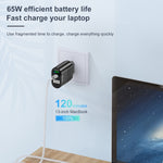 65W GaN モバイルフォン充電器 PD急速充電 コンピューターアダプター ブラック EUプラグ、ブラック UKプラグ、ブラック USプラグ、ブラック AUプラグ、ブラック KRプラグ、ホワイト EUプラグ、ホワイト UKプラグ、ホワイト USプラグ、ホワイト AUプラグ、ホワイト KRプラグ