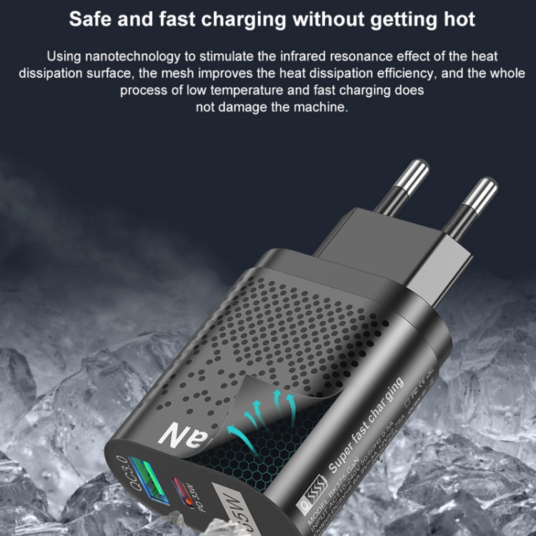 65W GaN モバイルフォン充電器 PD急速充電 コンピューターアダプター ブラック EUプラグ、ブラック UKプラグ、ブラック USプラグ、ブラック AUプラグ、ブラック KRプラグ、ホワイト EUプラグ、ホワイト UKプラグ、ホワイト USプラグ、ホワイト AUプラグ、ホワイト KRプラグ
