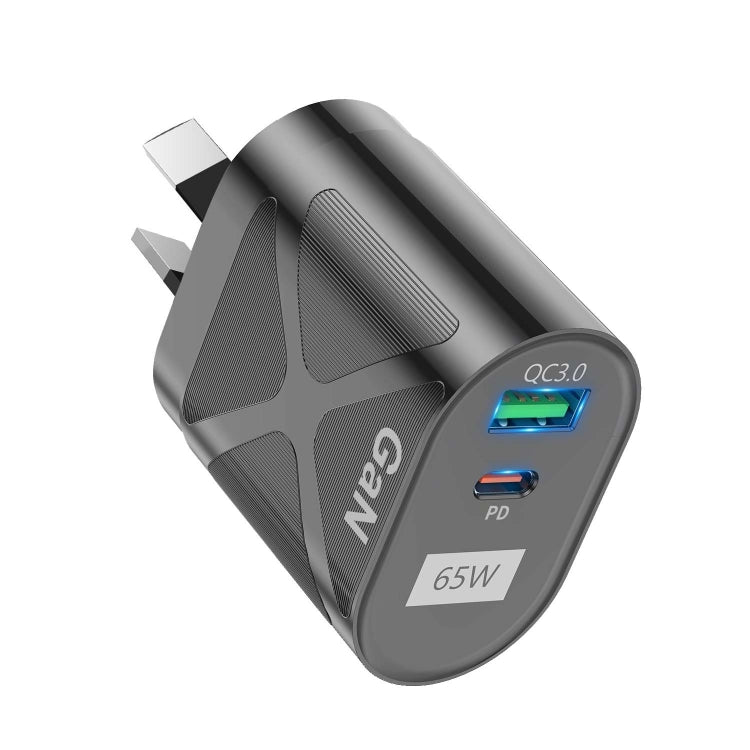 65W GAN PD + QC3.0 急速充電器 スマホ ノートパソコン ユニバーサル充電器 ヘッド EUプラグ ブラック、UKプラグ ブラック、USプラグ ブラック、AUプラグ ブラック、EUプラグ ホワイト、UKプラグ ホワイト、USプラグ ホワイト、AUプラグ ホワイト