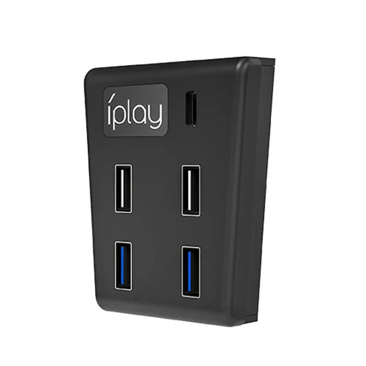 iplay HBP-308 ソニー PS5用 5イン1 ゲームコンソール USB3.0 ハブ接続拡張器、ソニー PS5用