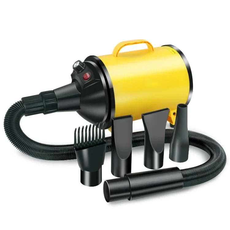 2100W 犬用ドライヤー 無段階速度調整 ペット用毛吹き飛ばし機 ペット用水吹き飛ばし機、220V UKプラグ、220V EUプラグ、220V AUプラグ、110V USプラグ