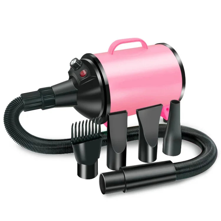 2100W 犬用ドライヤー 無段階速度調整 ペット用毛吹き飛ばし機 ペット用水吹き飛ばし機、220V UKプラグ、220V EUプラグ、220V AUプラグ、110V USプラグ