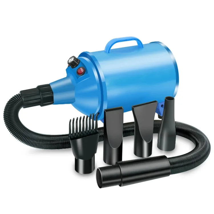 2100W 犬用ドライヤー 無段階速度調整 ペット用毛吹き飛ばし機 ペット用水吹き飛ばし機、220V UKプラグ、220V EUプラグ、220V AUプラグ、110V USプラグ
