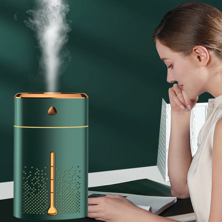 静音USBプラグイン銀イオン浄化加湿器 家庭用ナイトライトアトマイザー 電気メッキホワイト、電気メッキグリーン、ホワイト、グリーン、ダック
