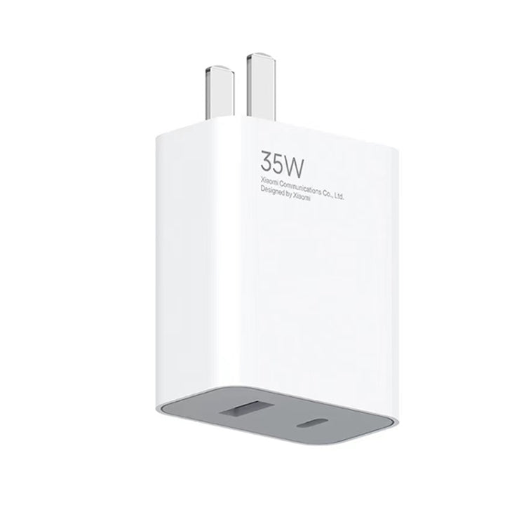 オリジナル Xiaomi 35W USB-C+USB-A 急速充電 ポータブルデュアルポートチャージャー(1C+1A)、USプラグ、35W