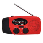 HanRongda HRD-902防災・緊急用ソーラー充電照明モバイルポータブルラジオ、HRD-902