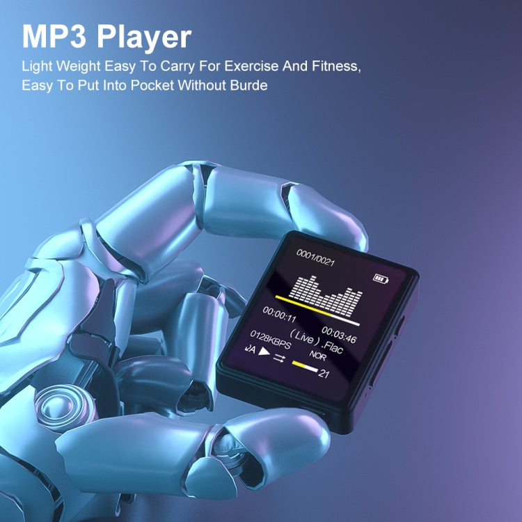 MP3音楽プレーヤー Bluetooth 5.0 電子書籍録音機能付き MP4ウォークマン、メモリーカードなし、8GB、16GB、32GB、64GB、128GB
