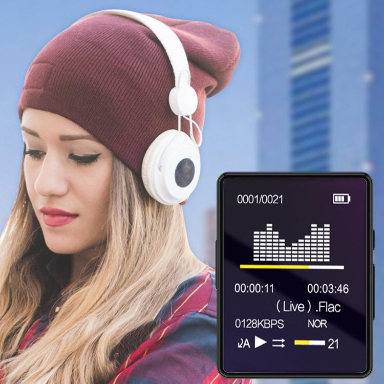 MP3音楽プレーヤー Bluetooth 5.0 電子書籍録音機能付き MP4ウォークマン、メモリーカードなし、8GB、16GB、32GB、64GB、128GB