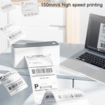 Phomemo PM241-BT Bluetoothアドレスラベルプリンター 熱転写配送パッケージラベルメーカー、US、EU