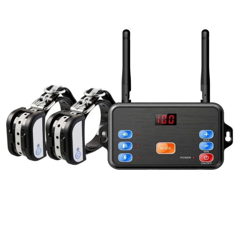2イン1 ペットワイヤレスフェンス バークコントロール スマートドッグトレーナー, 1匹用, 2匹用, 3匹用