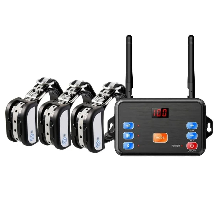2イン1 ペットワイヤレスフェンス バークコントロール スマートドッグトレーナー, 1匹用, 2匹用, 3匹用