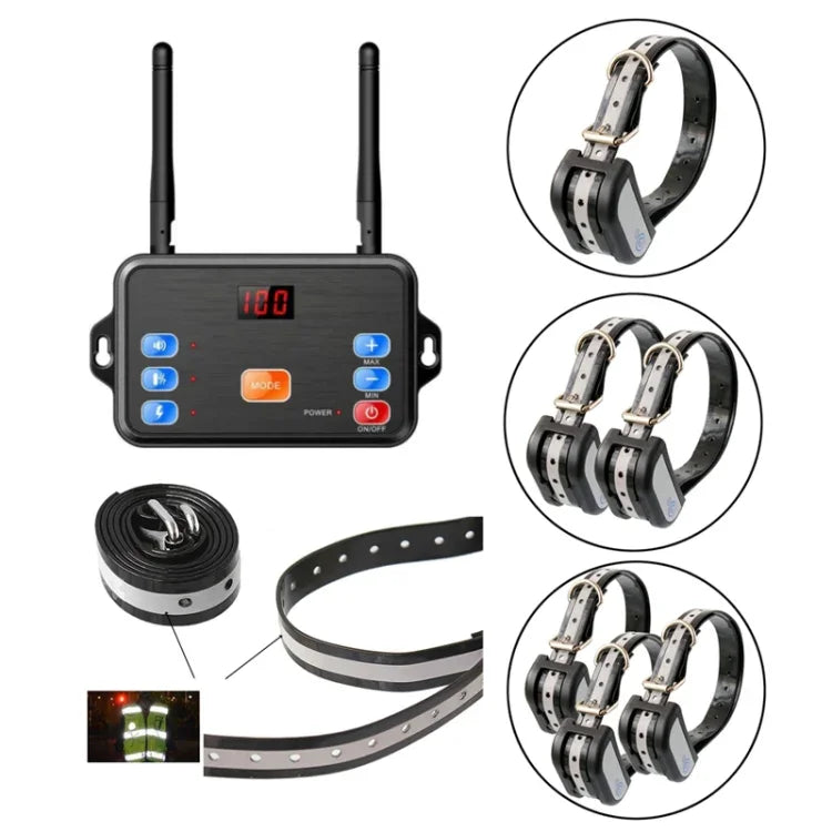 2イン1 ペットワイヤレスフェンス バークコントロール スマートドッグトレーナー, 1匹用, 2匹用, 3匹用