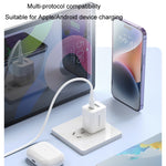 ROMOSS PD20W Apple/Huawei および Xiaomi 用急速充電器、CNプラグ、シングルポート