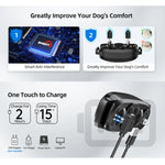 カラースクリーン バークストッパー 充電式防水スマートドッグトレーナー