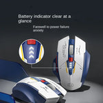Inphic F9 メカ ワイヤレスマウス 充電式 オフィス ゲームマウス、F9 メカ