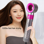5イン1ホットエアコーム 自動カールアイロン カール＆ストレートヘアスタイリングコーム ヘアドライヤー、EUプラグ、UKプラグ、USプラグ