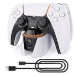 PS5 ゲームパッド接触型デュアル充電ドック ゲームパッド充電器用