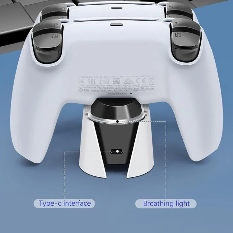 PS5 ゲームパッド接触型デュアル充電ドック ゲームパッド充電器用