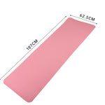 187 x 62.5 x 0.8cm NBR ヨガマット 幅広 厚手 滑り止め ダンス フィットネスマット