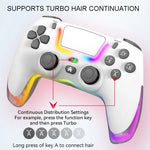 PS4用 ダズルカラーワイヤレスBluetoothグリップ