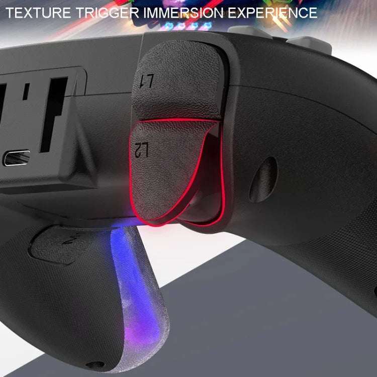 PS4用 ダズルカラーワイヤレスBluetoothグリップ