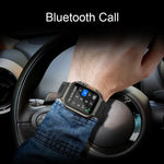A70 1.96インチ 健康モニタリング多機能 IP68防水 Bluetooth通話スマートウォッチ、ブラック、オレンジ