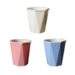 ダイヤモンド形自動吸水レイジーフラワーポット 観葉植物用プラスチックポット、12cm x 14cm