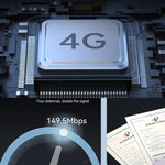 4G LTE WiFiルーター ポータブル 6000mAh充電器 ワイヤレスホットスポット 150Mbps ポケットモバイルモデム、MF905C アジア、MF905C EU